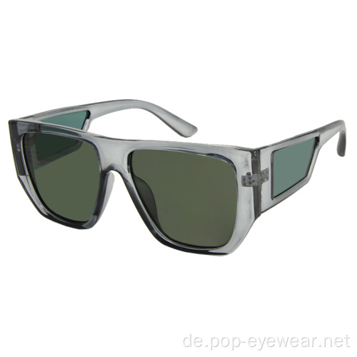Mode Panga-Stil Kunststoff-Sonnenbrille für Unisex